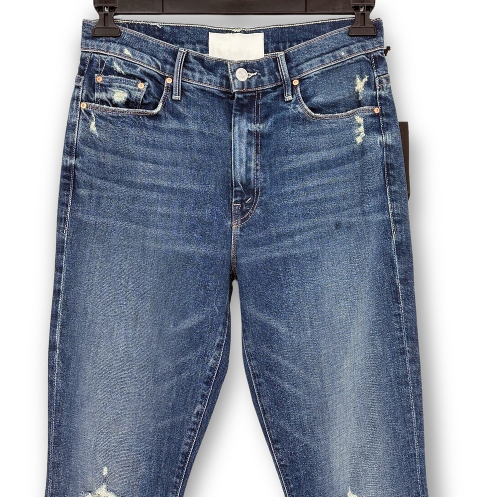 MOTHER SUPERIOR DENIM The Super Cruiser NWT Born to Bite Distressed jeans SZ 28 - Picture 6 of 12